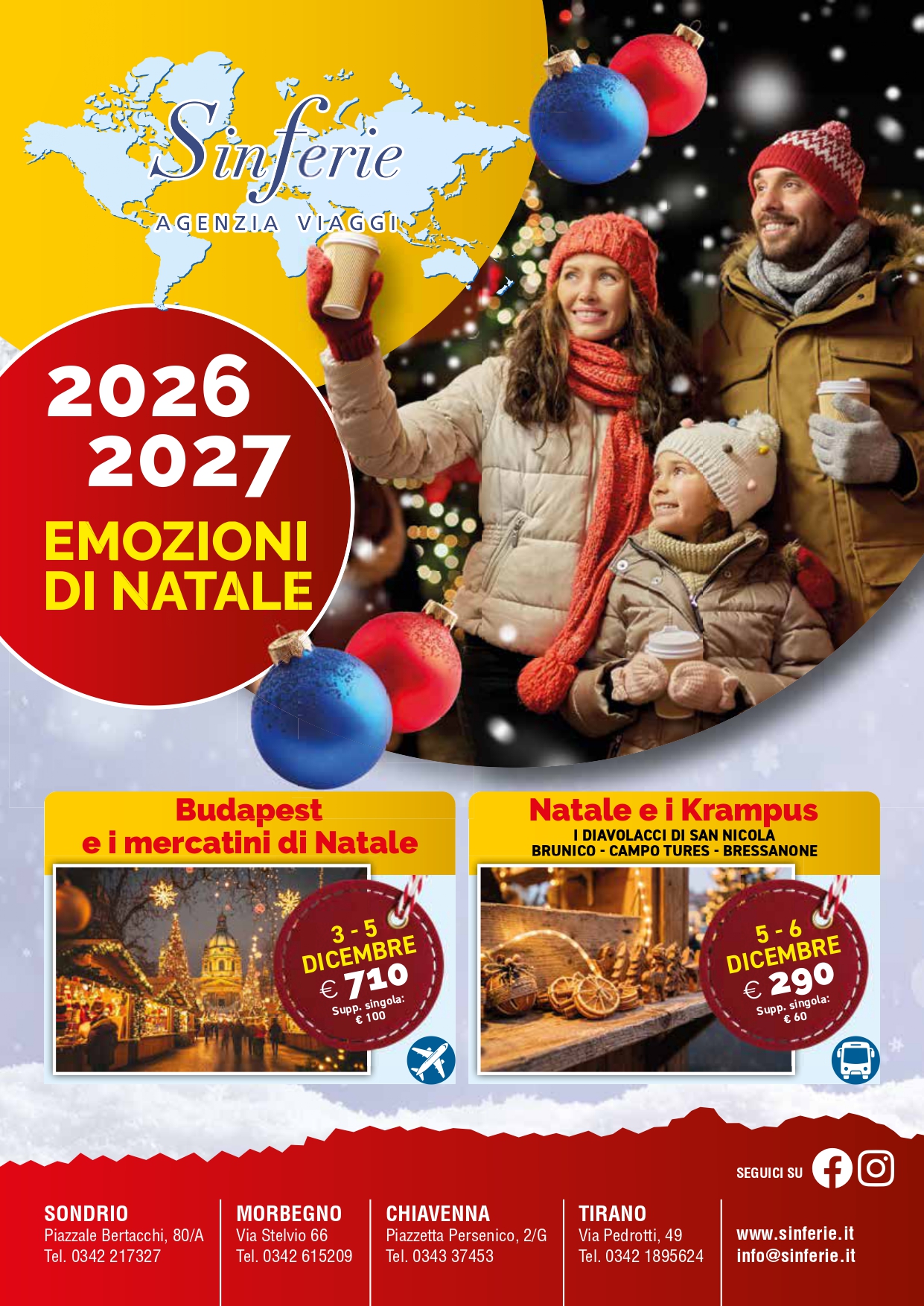 EMOZIONI DI NATALE 2026 e CAPODANNO 2027 - Copertina